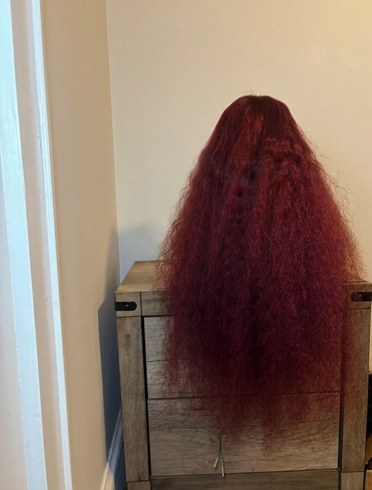 99j Loose Deep wave Transparent Lace Front wig (210% density)